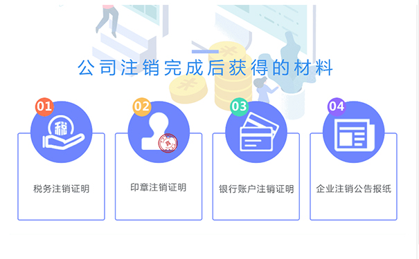 鄭州公司注銷成功，你會拿到如下材料